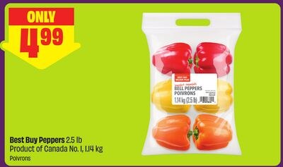 Best Buy Peppers 2.5 lb Product of Canada No. 1…