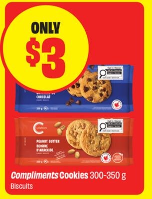 Compliments Cookies 300-350 g
