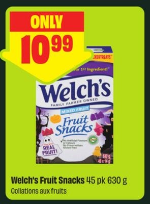 Welch's Fruit Snacks 45 pk 630 g
