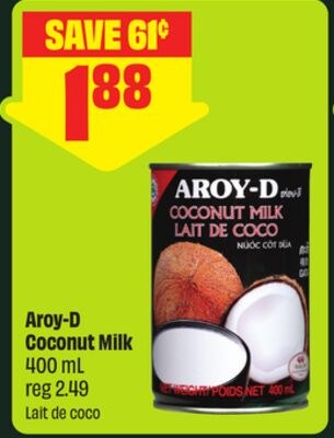 AROY-D Coconut Milk 400 mL