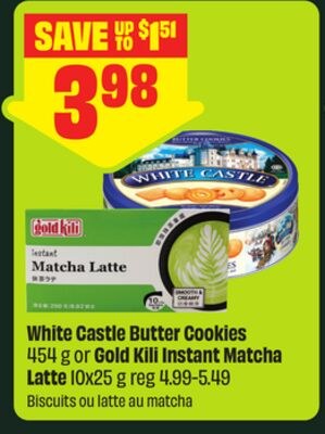 White Castle Butter Cookies 454 g or Gold Kill …