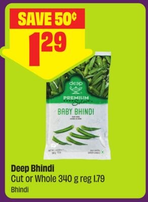 Deep Bhindi Cut or Whole 340 g