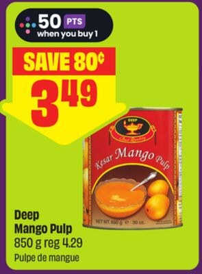 Deep Mango Pulp 850 g
