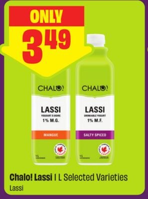 Chalo! Lassi 1 L Selected Varieties