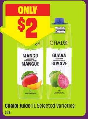 Chalo! Juice 1 L Selected Varieties