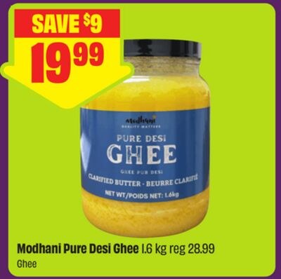 Modhani Pure Desi Ghee 1.6 kg
