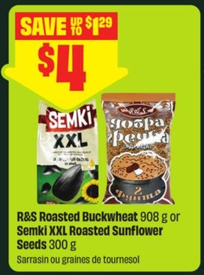 R&S Roasted Buckwheat 908 g or Semki XXL Roaste…