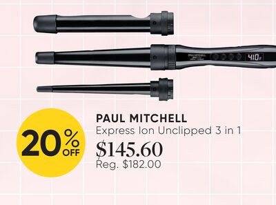 PAUL MITCHELL Express Ion Unclipped 3 in 1