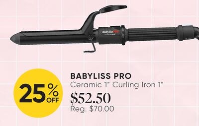Babyliss Pro Ceramic Curling Iron