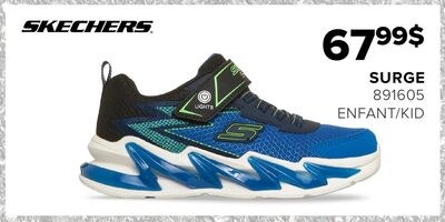 Souliers Skechers pour garçons avec lumières - …