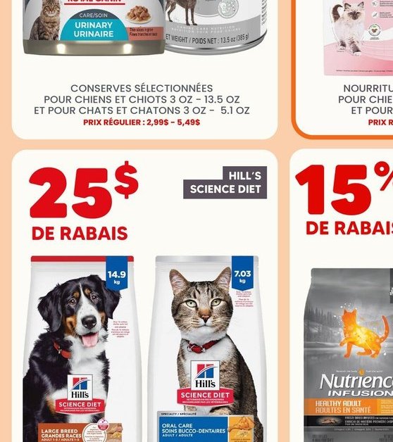 Hill's Science Diet Nourriture Sèche Sélectionnée pour Chiens et Chiots