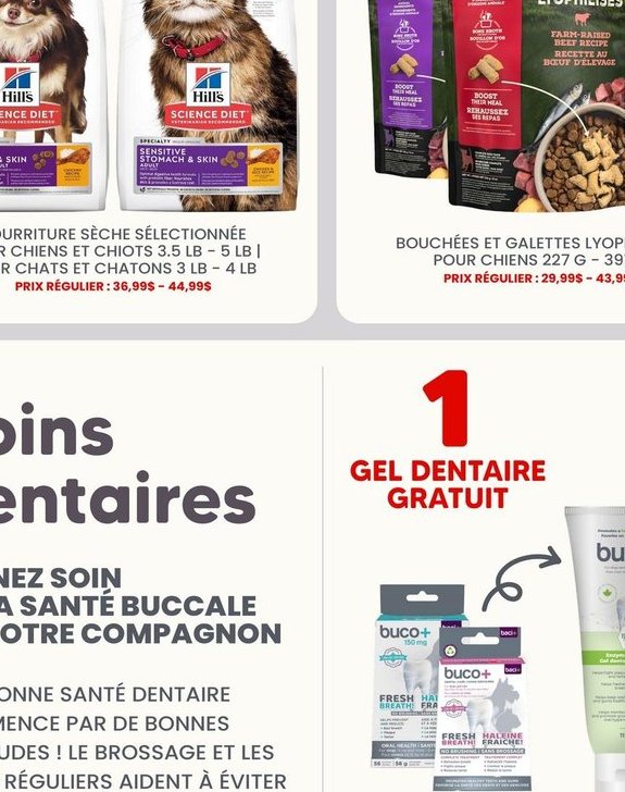 Hill's Science Diet Nourriture sèche sélectionnée…
