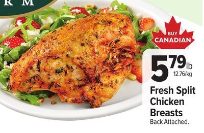 Fresh Split Chicken Breasts