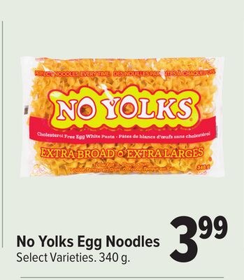 No Yolks Egg Noodles