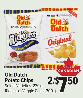Old Dutch Potato Chips