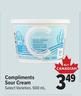 Compliments Sour Cream
