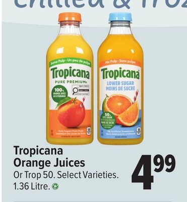 Tropicana Orange Juices
