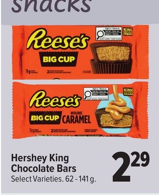 Hershey King Chocolate Bars