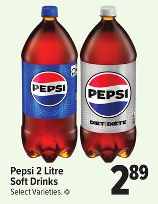 Pepsi 2 Litre Soft Drinks