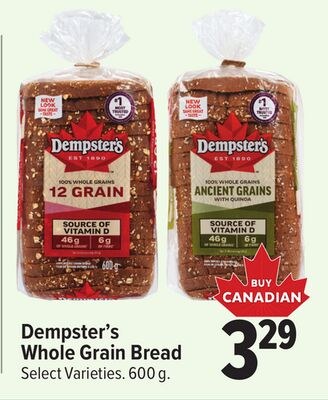 Dempster's Whole Grain Bread
