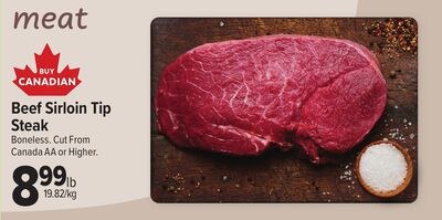 Beef Sirloin Tip Steak