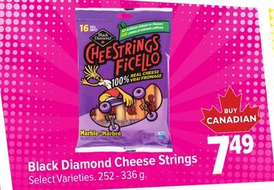 Black Diamond Cheese Strings