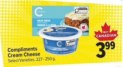 Compliments Cream Cheese