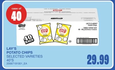 POTATO CHIPS, 40'S