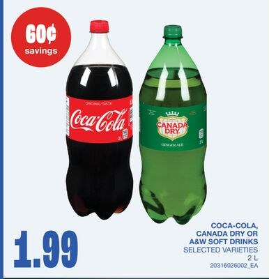 SOFT DRINKS, 2 L