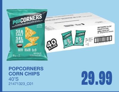 CORN CHIPS, 40'S