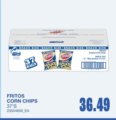 CORN CHIPS, 37'S