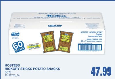 STICKS POTATO SNACKS, 60'S