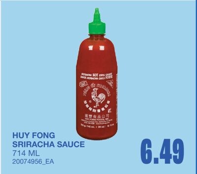 SRIRACHA SAUCE, 714 ML