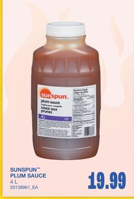 PLUM SAUCE, 4 L