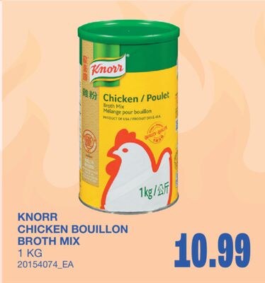 CHICKEN BOUILLON BROTH MIX, 1 KG