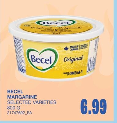 BECEL MARGARINE, 800 G