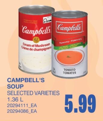 CAMPBELL'S SOUP, 1.36 L