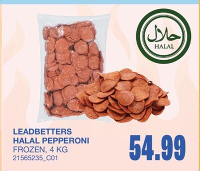 HALAL PEPPERONI, 4 KG