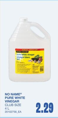PURE WHITE VINEGAR, 4 L
