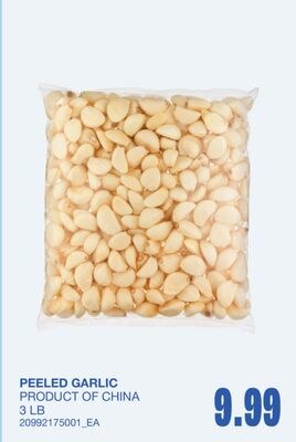 PEELED GARLIC, 3 LB