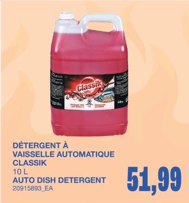AUTO DISH DETERGENT, 10 L