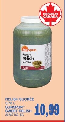 SWEET RELISH, 3,78 L