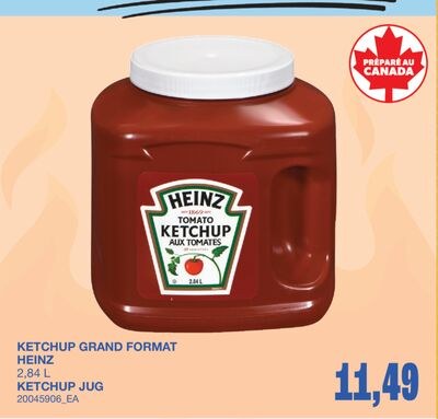 KETCHUP JUG, 2,84 L