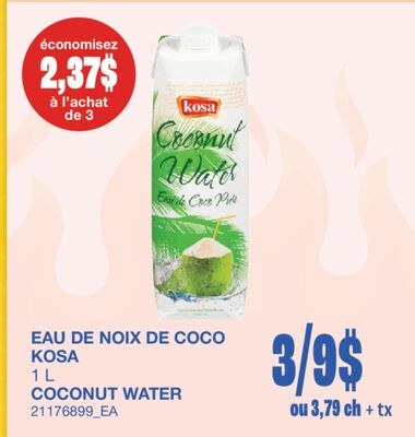 COCONUT WATER, 1 L