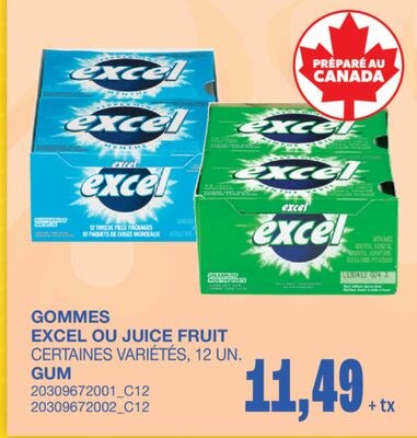 JUICE FRUIT GUM