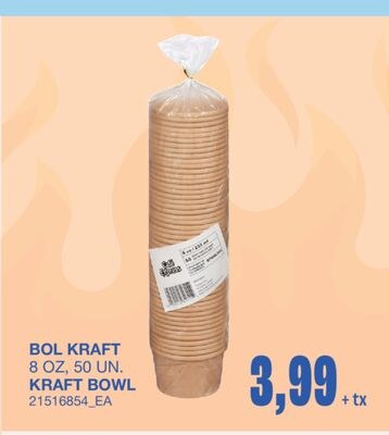 BOWL, 8 OZ, 50 UN