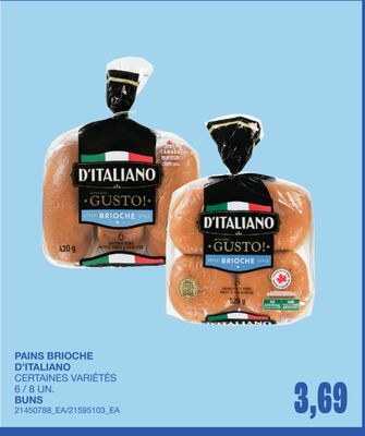 BUNS, 670 G.