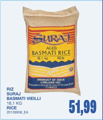 RICE, 18,1 KG