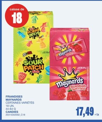 CANDIES, 18 UN. 44-64 G