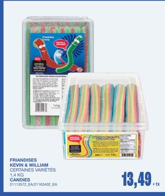 CANDIES, 1.4 KG